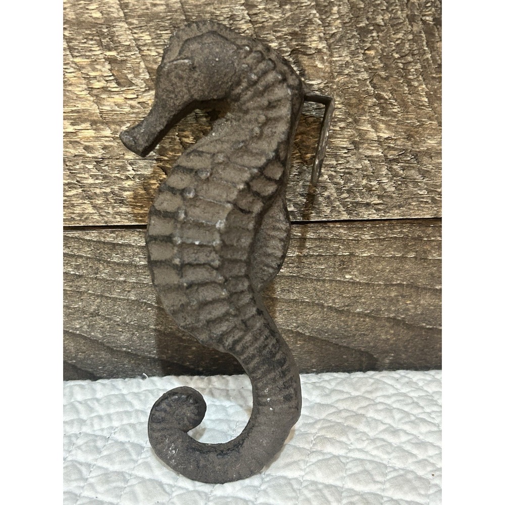 Seahorse Heavy Duty Hook Outdoor Indoor Sea Horse Ocean Nautical‎ Theme Decor